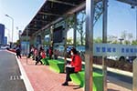宁夏:银川市已建成5座智慧银川公交站台 宁夏:银川市已建成5座智慧银川公交站台
