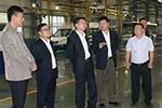安徽巢湖市市长张生一行莅临安源客车 安徽巢湖市市长张生一行莅临安源客车