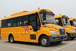 15辆宇通“长鼻子”校车开进山西阳泉牵牛镇