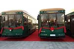 银隆仿古公交“铛铛车”穿越百年，亮相石家庄