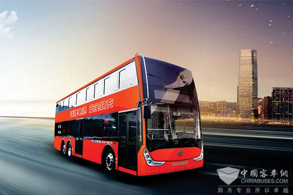 银隆13米纯电动双层巴士GTQ6131BEVST3