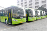 湖南：益阳市新能源纯电动公交车首批70辆投入运营