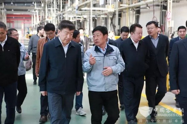 辽宁省副省长刘强到黄海新能源汽车产业基地调研