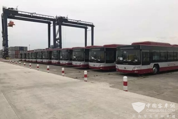 福田欧辉献礼“一带一路”峰会 千台大单交付缅甸