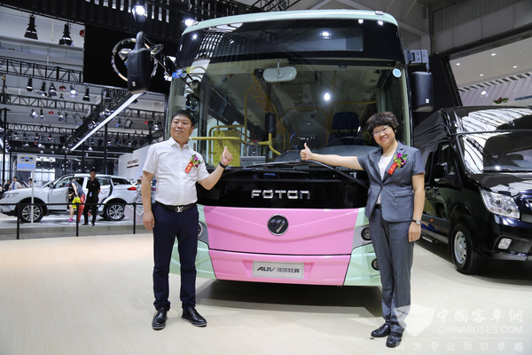 绿色之“魅”  福田欧辉携品质客车登陆北国春城