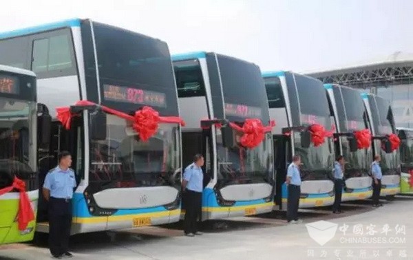 银隆双层公交车挺进北京“夏都”