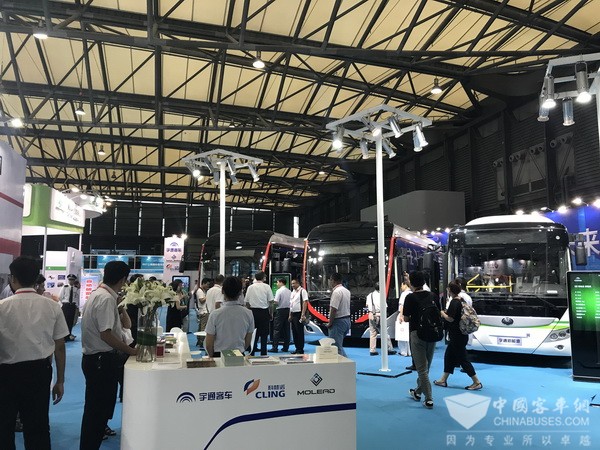 做智慧交通和绿色出行的践行者 宇通四款精品出击2017上海国际客车技术展