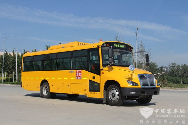 携手温馨校车，批量中通客车再赴青岛