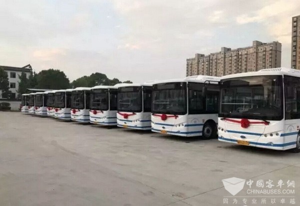 安徽太湖新能源公交初体验，南京金龙助力传统公交企业转型