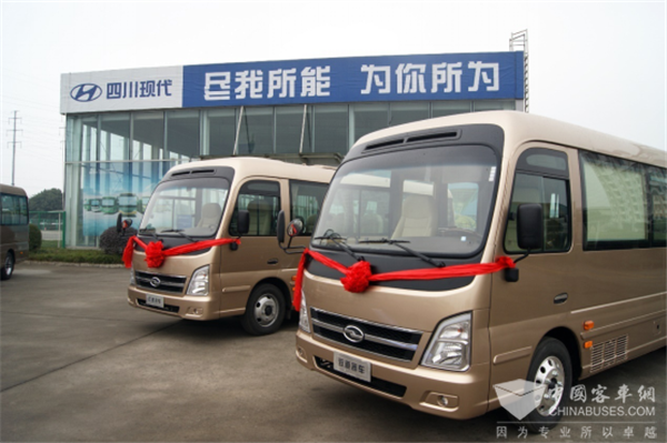 性能优越品质稳定|致道客车扬州市机关公务车交车仪式成功举行