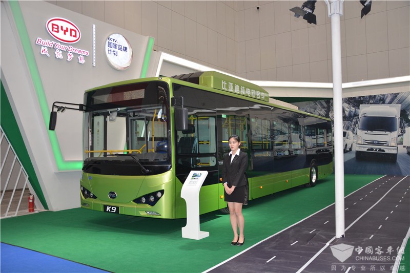 2018 CTIB 天津客车展 比亚迪展位