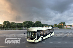 沃尔沃集团首次展示纯电动自动驾驶巴士