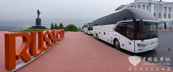 金旅客车，承接世界杯的全民狂欢