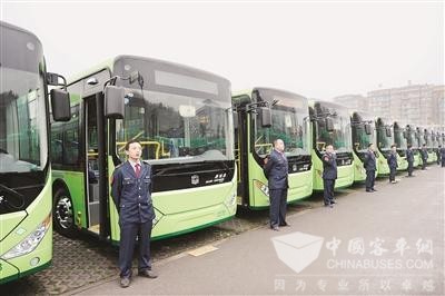 湖北：武汉陆续上线600辆纯电动公交