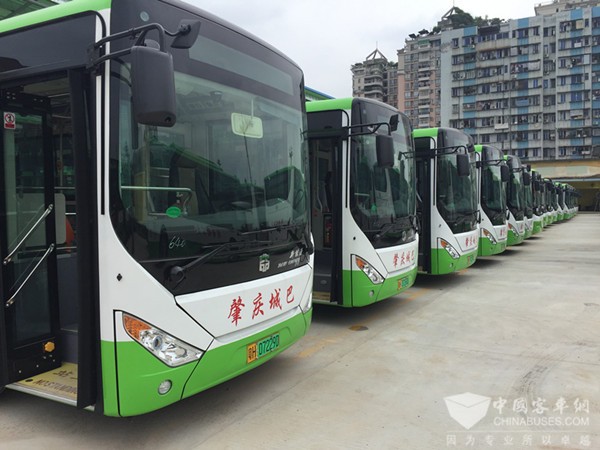 为大场面而来，中通10米电动公交品质服务广东省运会
