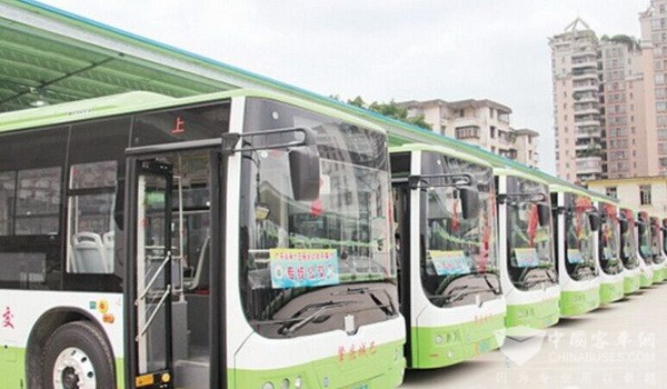 广东肇庆：108辆纯电动公交投入使用