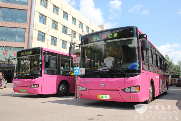 海格纯电客车   亿来客运的转型升级选择！