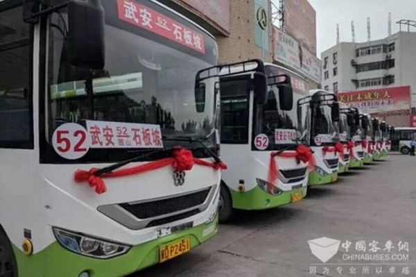 河北：武安市投放新的一批新能源公交