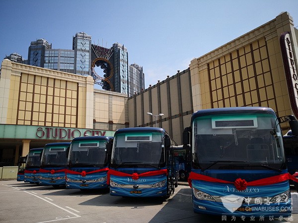 从“输出产品”到“输出品牌” 宇通纯电动客车澳门批量投运