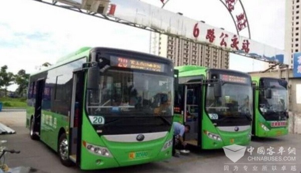 江苏丹阳：28辆新能源公交车上线运营