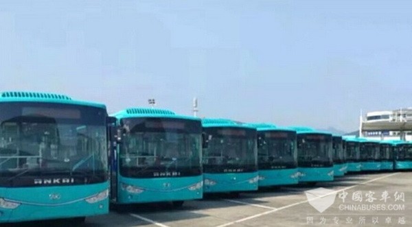 浙江温州：苍南县53辆纯电动公交预计10月底投放