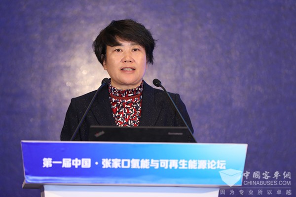 第一届中国·张家口氢能源与可再生能源论坛| 李宏发表致辞