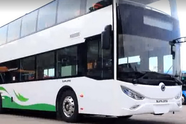 申龙SLK6113双层观光巴士技术讲解 申龙SLK6113双层观光巴士技术讲解