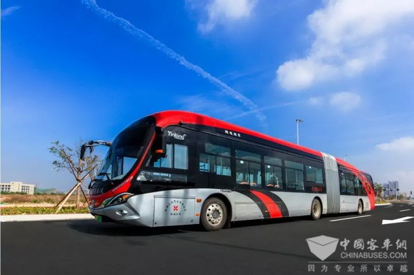 始于颜值 忠于品质 银隆18米BRT获中国外观设计金奖