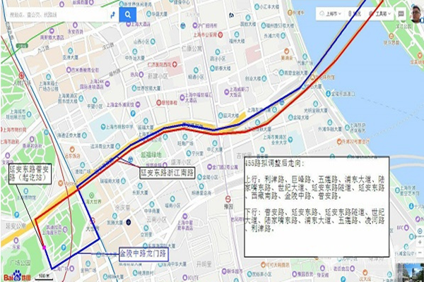 上海公交455路、1022路明起缩线调整