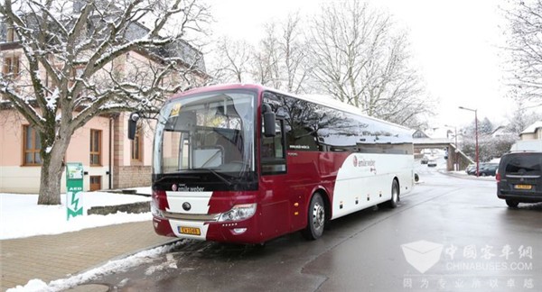 宇通ICe 12纯电动城际客车交付卢森堡运输公司