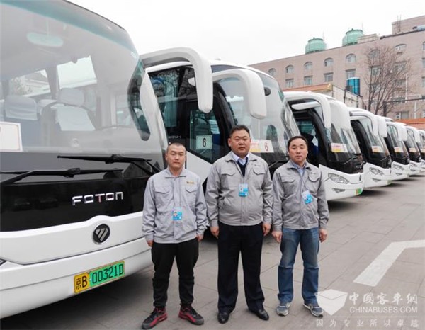 纯电动客车初上阵 福田欧辉护航全国两会的幕后故事