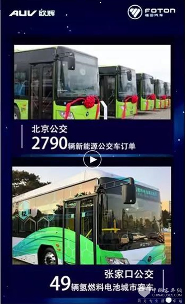 福田欧辉非凡成就，荣获全民点赞