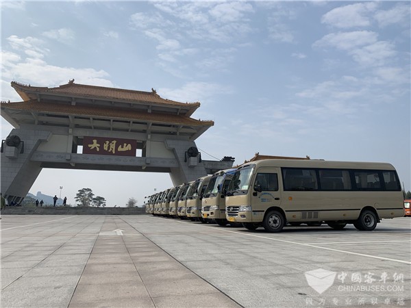 破解“上山难” 海格智慧客车助南宁大明山创5A景区