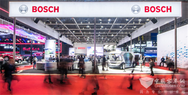 博世：无人驾驶电动巴士概念车在华首次亮相