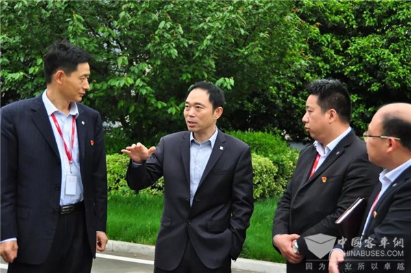 新理念绘就新蓝图 中车董事长胡洋莅临无锡中车调研考察