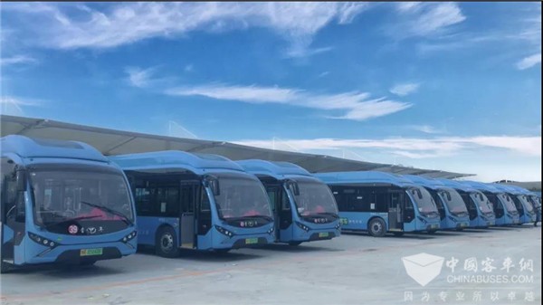 “氢燃料”+“快充电池” 108辆配套微宏动力氢燃料城市客车驶进南阳