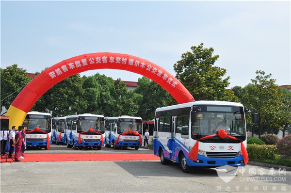 无惧高原考验！安凯燃气公交车驶进青海格尔木