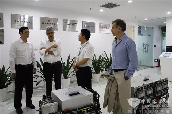 考察氢能产业 联合国工业发展组织能源司司长一行到访亿华通