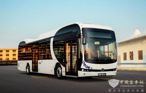 比亚迪斩获德国首个纯电动大巴订单