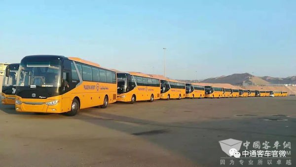 海外发力，中通客车扬帆“一带一路”！