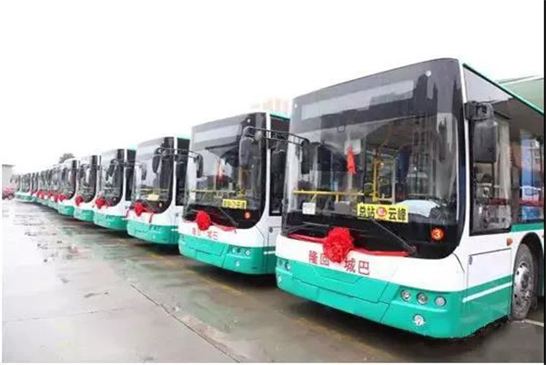 洋气！中车新能源客车让革命老区享受绿色公交的魅力
