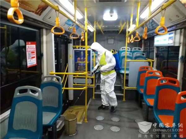 兰州公交集团：积极防控疫情 确保乘客安心出行