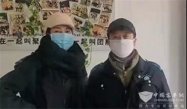 牡丹江公交：司机“夫妻档” 携手战“疫”待春来