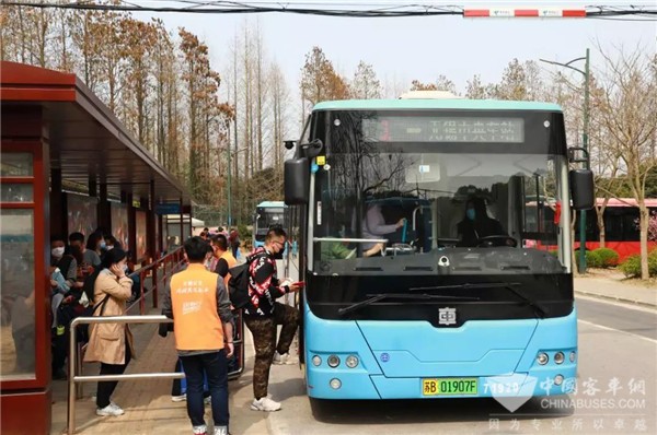 三月春风起 花开静候你-无锡公交集团扎实推进旺季生产工作