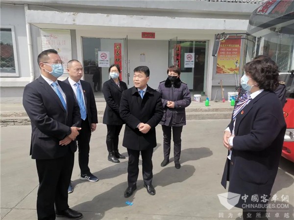 淮安公交开展2020年第一季度安全大检查、大排查活动