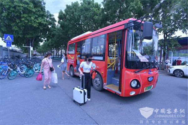 破解交通接驳难题  开沃“迷你公交车”将在广州全市推广