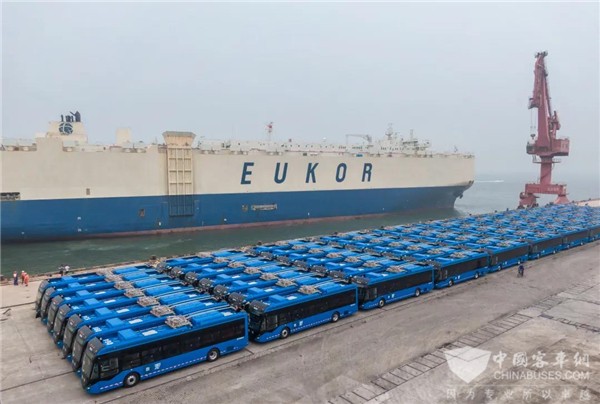 全球最大双源无轨电车订单！130辆宇通客车发往墨西哥
