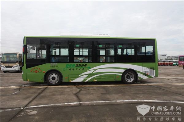 东风超龙EQ6850CTBEV公交车(纯电动16-30座)