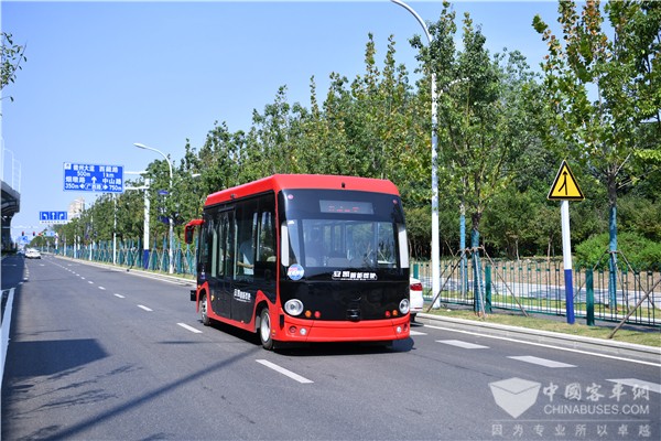安凯HFF6668GEV公交车(纯电动9-11座)