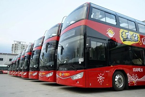 解锁“鹭岛”国庆旅游新玩法,安凯双层观光巴士入驻厦门 解锁“鹭岛”国庆旅游新玩法,安凯双层观光巴士入驻厦门